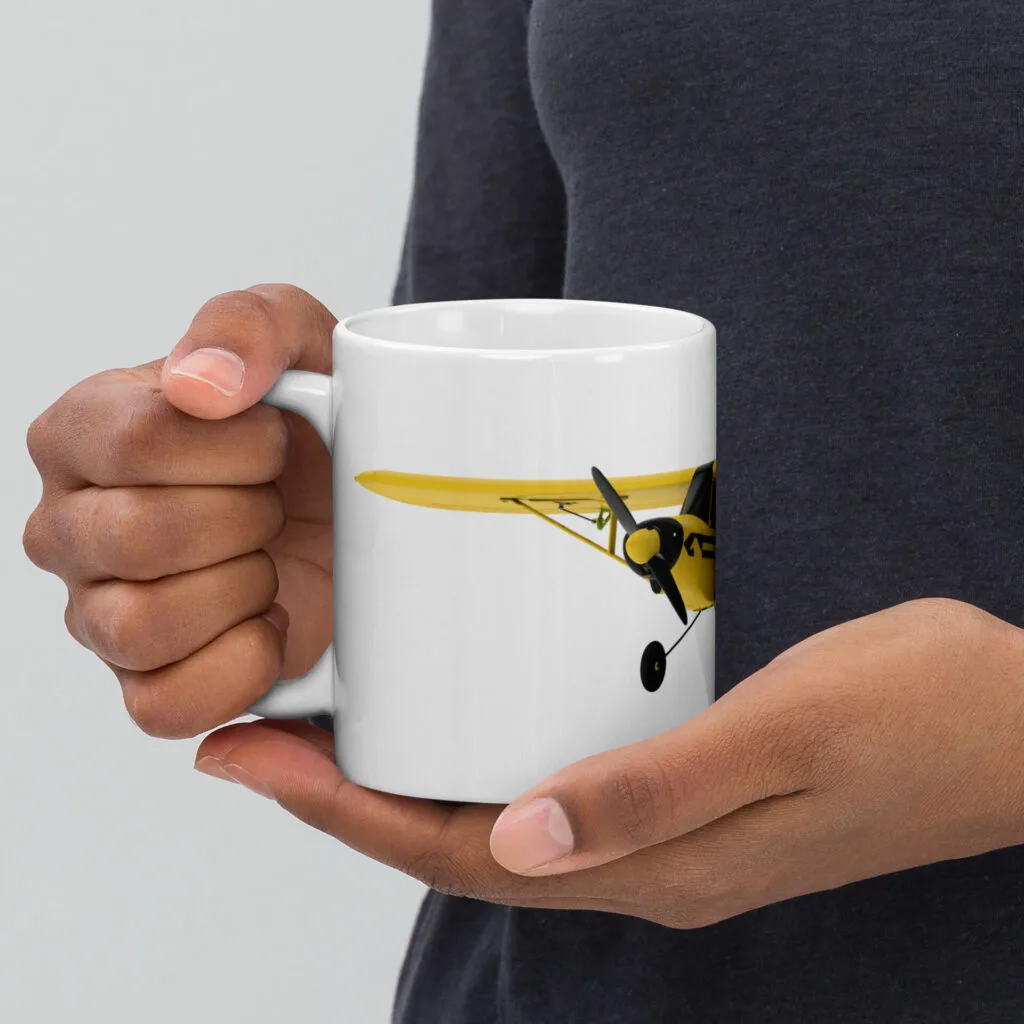 White Glossy Mug - CraycleCub