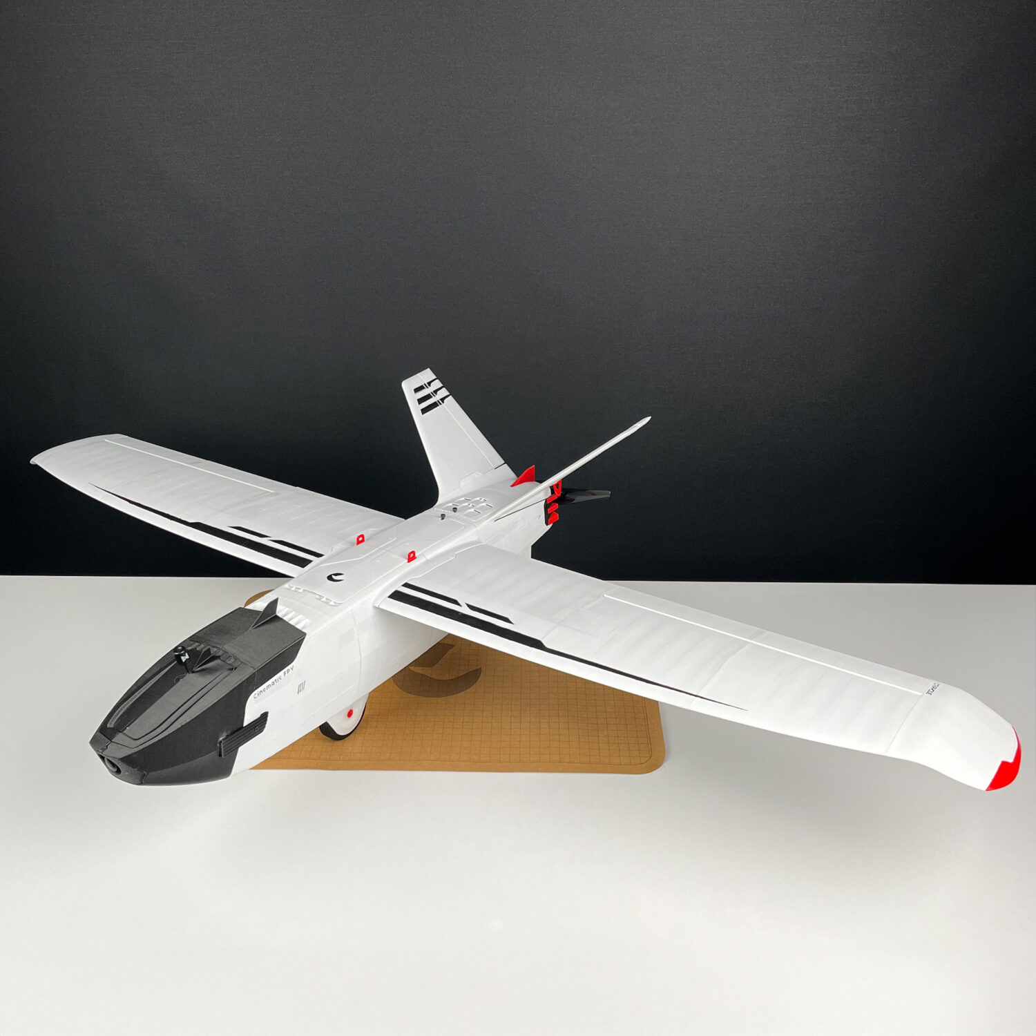 Discover V2 1200 mm Cinematic FPV Plane Airframe Printed Kit