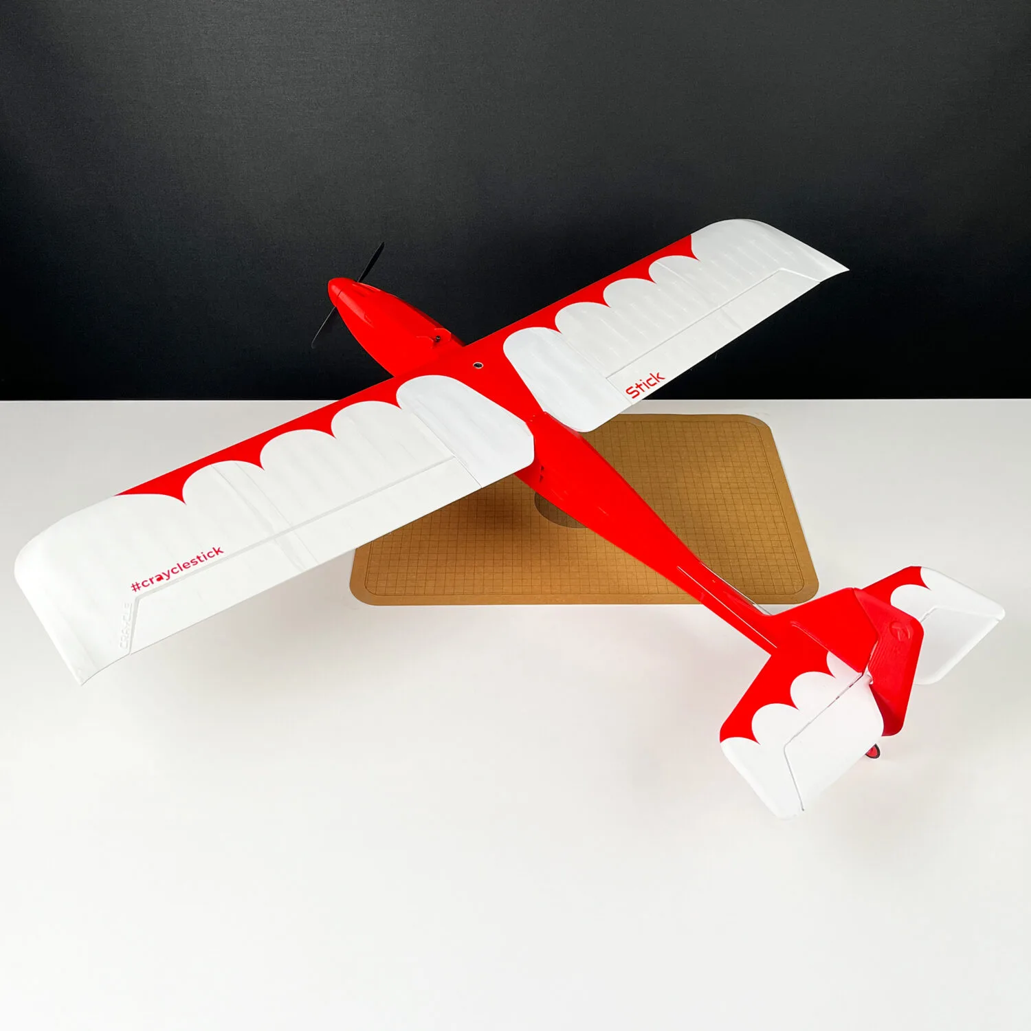 Stick 1000 Mm RC Trainer Plane Airframe Printed Kit Craycle Hobby Stick 1000 Mm RC Trainer Plane Airframe Printed Kit Craycle Hobby