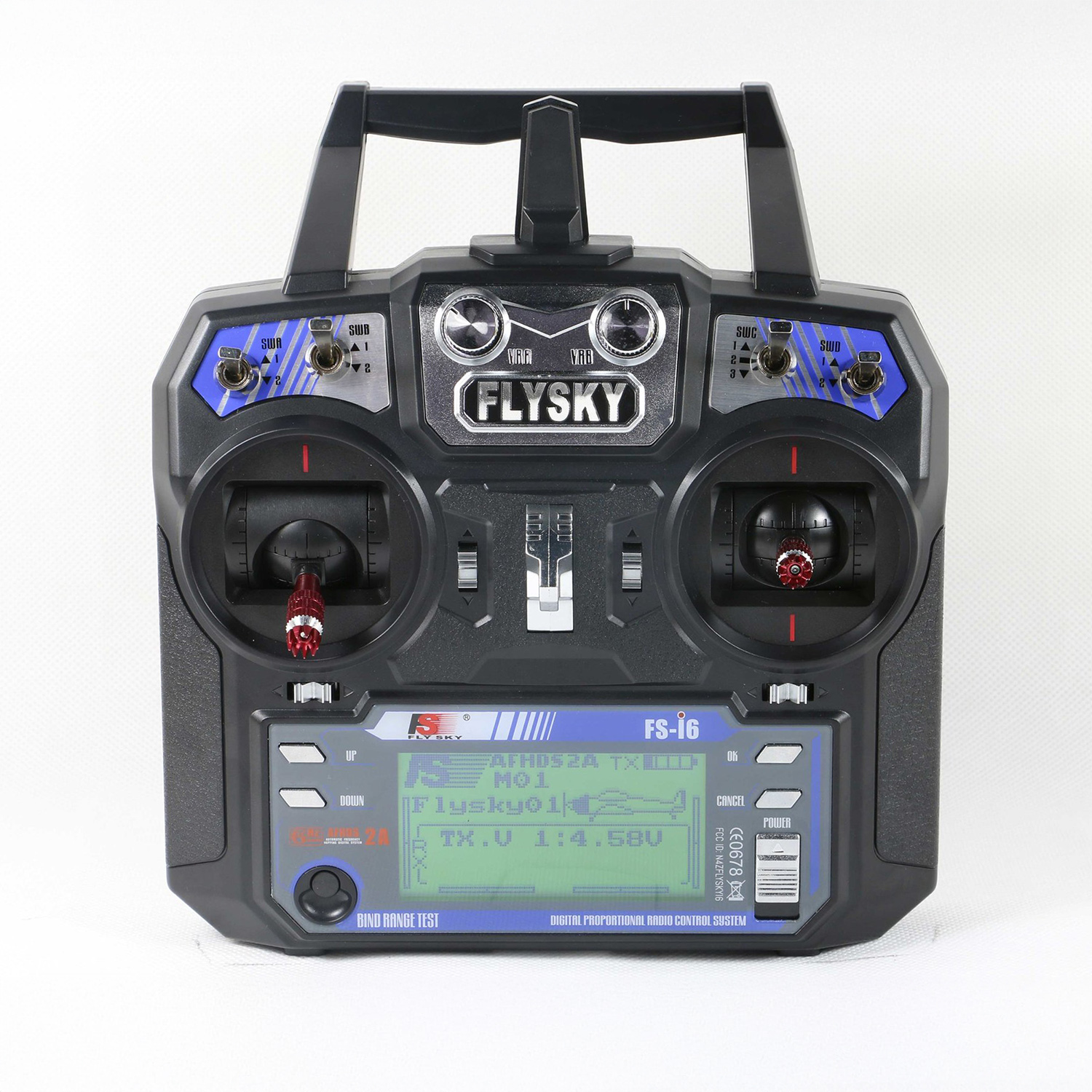 FlySky FS-i6 2.4GHz 6CH Radio Transmitter with Receiver