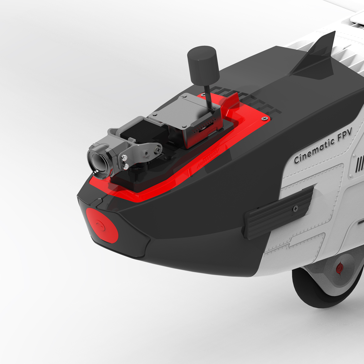 Discover V2 Hatch for AtomRC FPV Gimbal V1 STL File