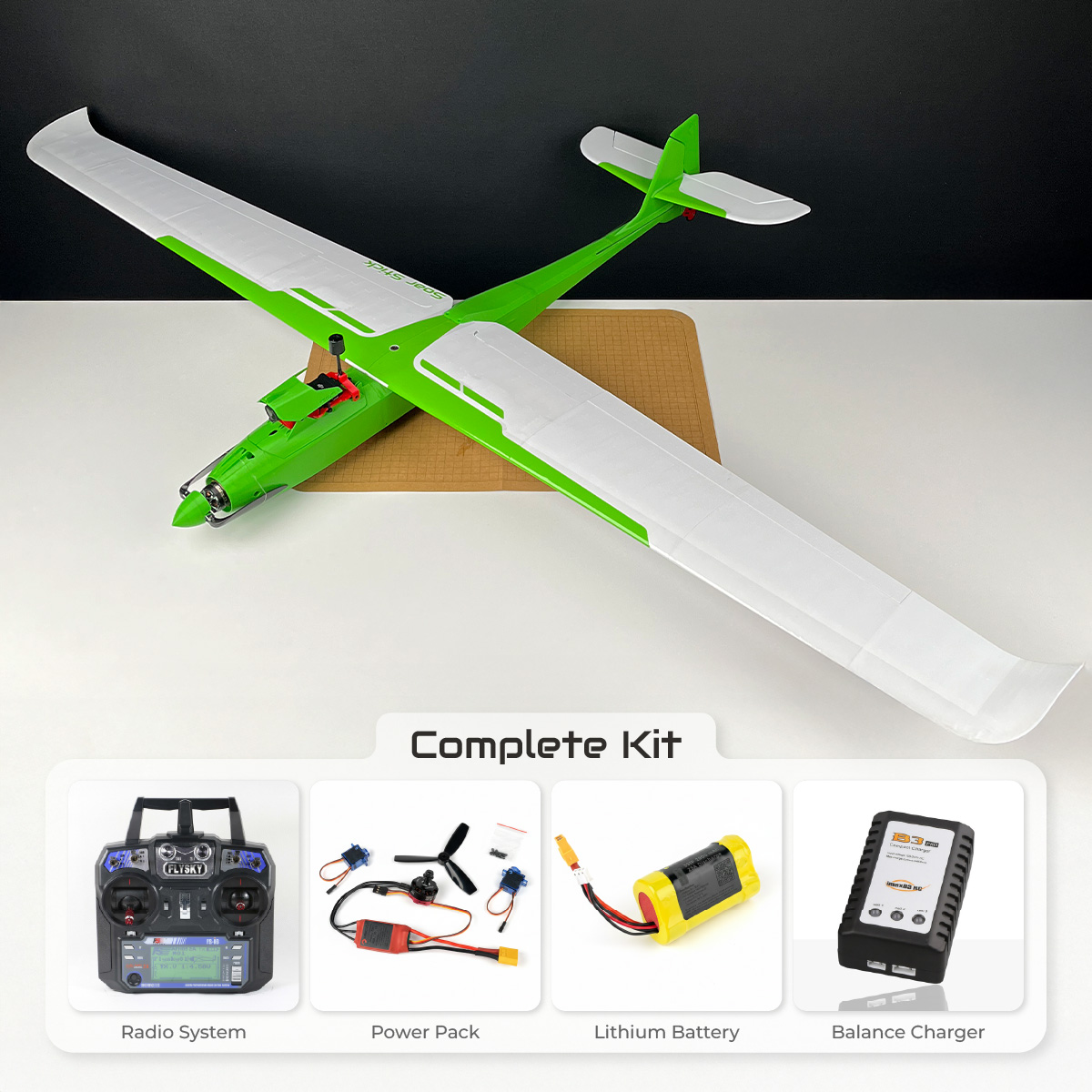Soar Stick 1500 mm FPV Soaring Glider Complete Kit