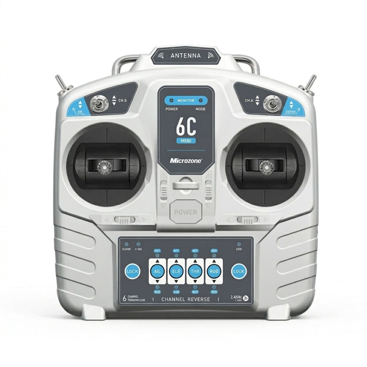 Microzone MC6C 2.4GHz 6CH RC Transmitter with Receiver